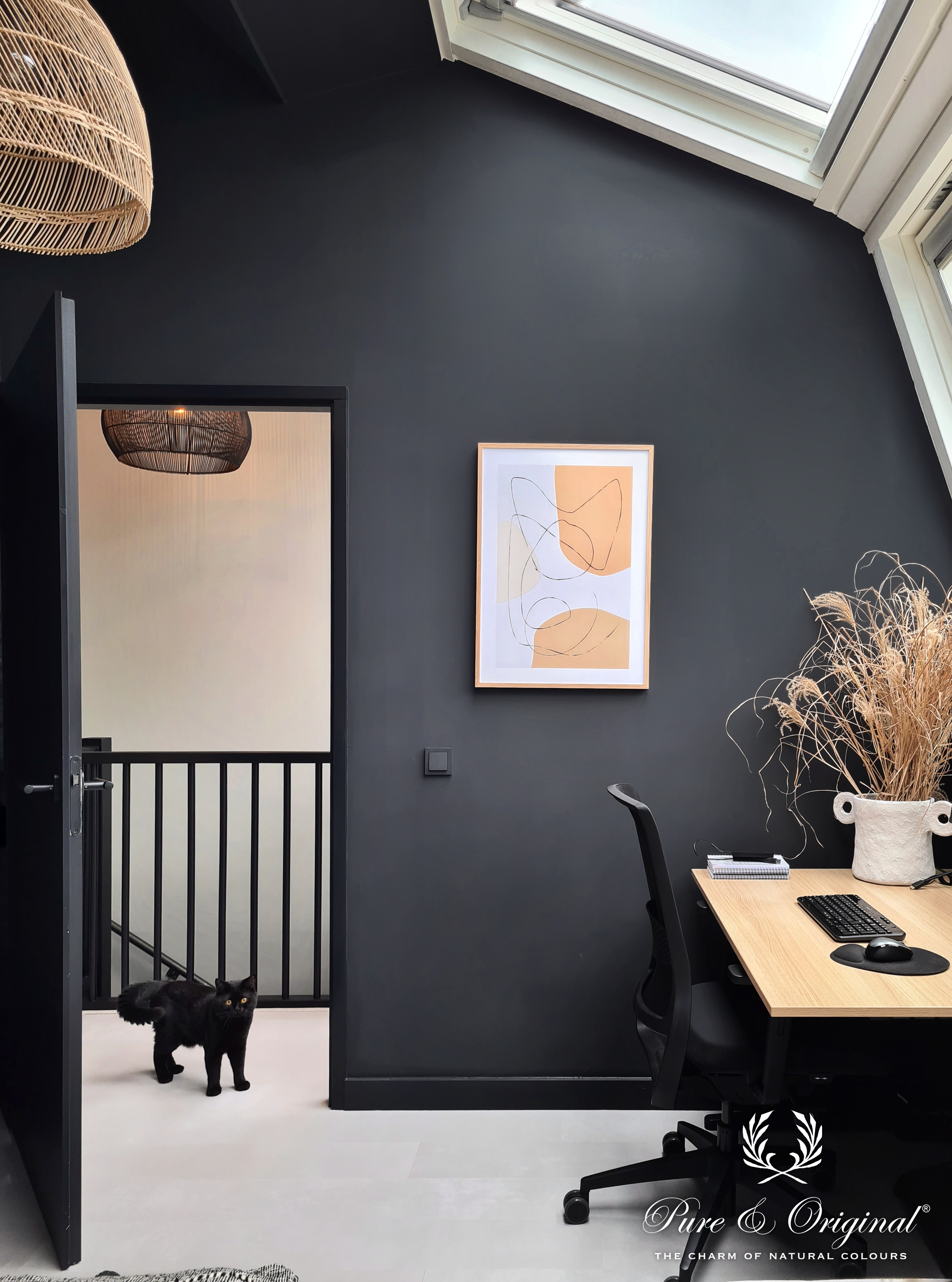 Illustrasjon av stue